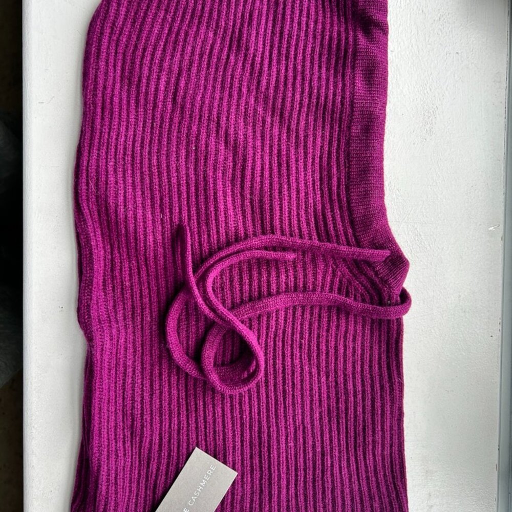 Cashmere Balaclava -  Snood / hood-hat and neck warmer